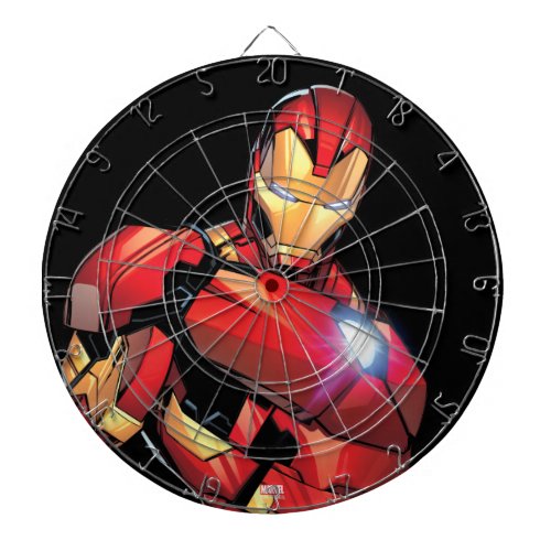 Iron Man Assemble Dartboard With Darts