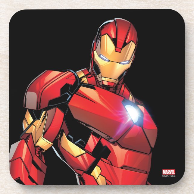 Iron Man Assemble Drink Coaster (Front)