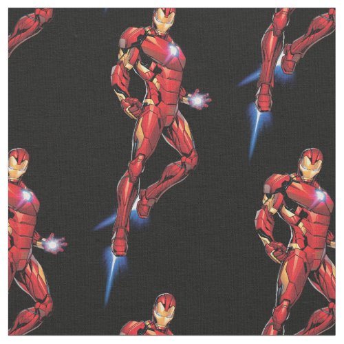 Iron Man Assemble Fabric