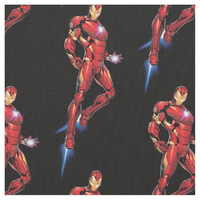 Iron Man Assemble Fabric (Close Up)