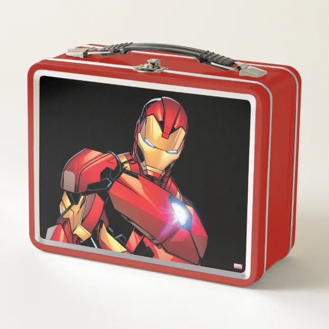 Iron Man Assemble Metal Lunch Box Zazzle