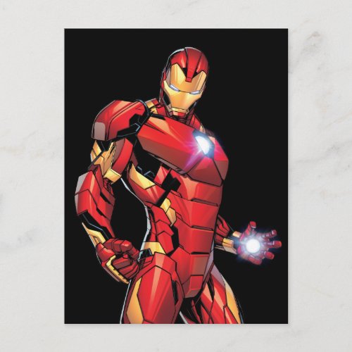 Iron Man Assemble Postcard