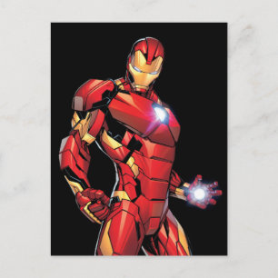 Iron Man Assemble Postcard