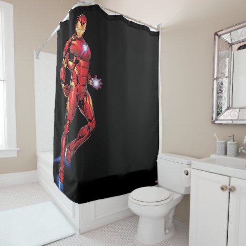Iron Man Assemble Shower Curtain