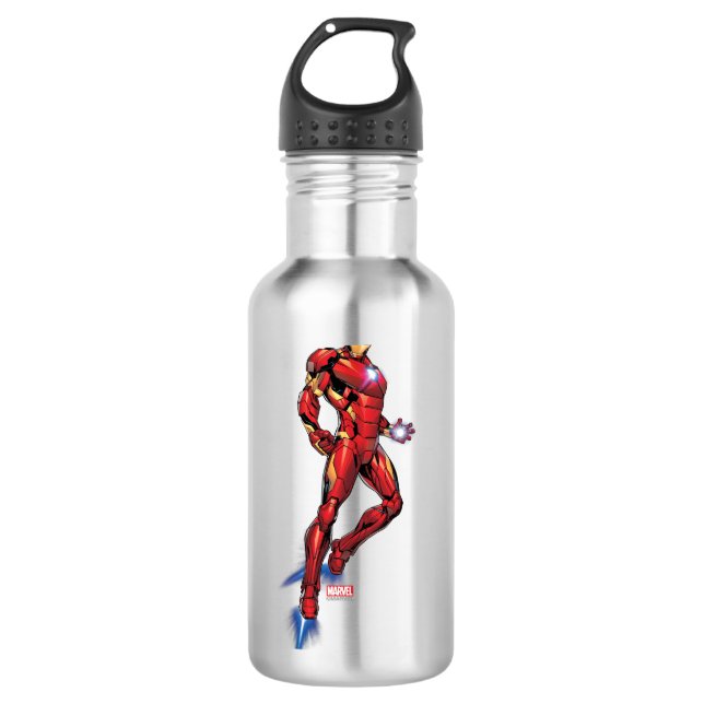 Iron Man Assemble Water Bottle (Front)