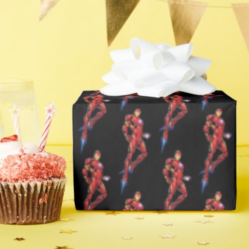 Iron Man Assemble Wrapping Paper