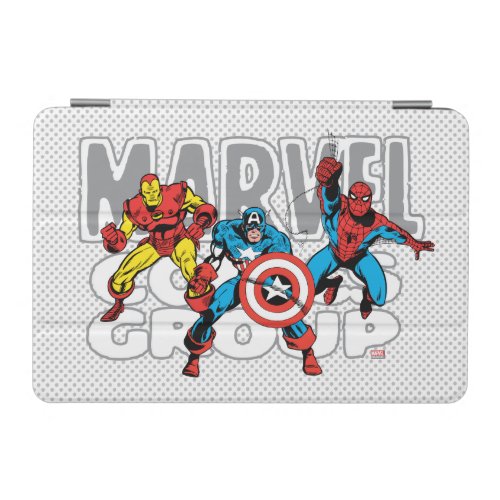 Iron Man Captain America Spider_Man Comics Group iPad Mini Cover