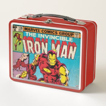 Iron Man Comic #126 Metal Lunch Box by marvelclassics at Zazzle