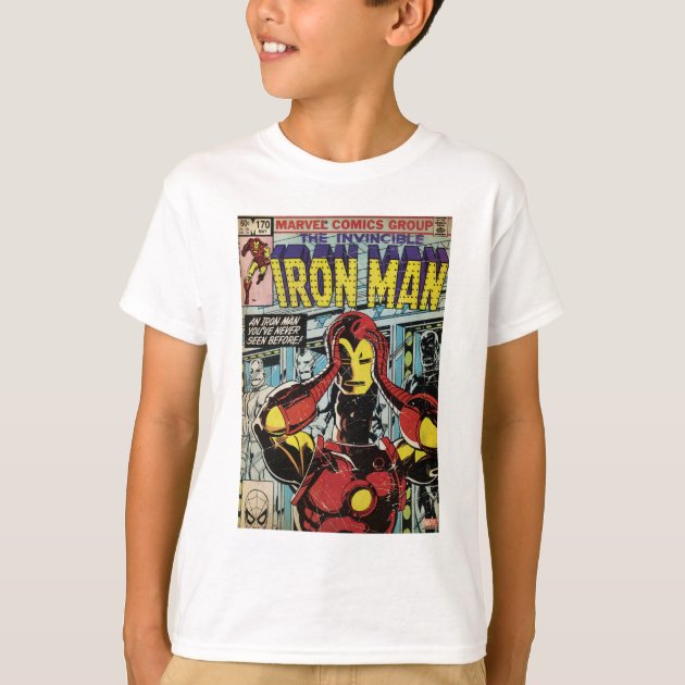 Iron Man Comic #170 T-Shirt | Zazzle.com