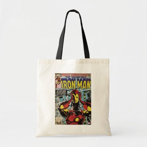 Iron Man Comic 170 Tote Bag