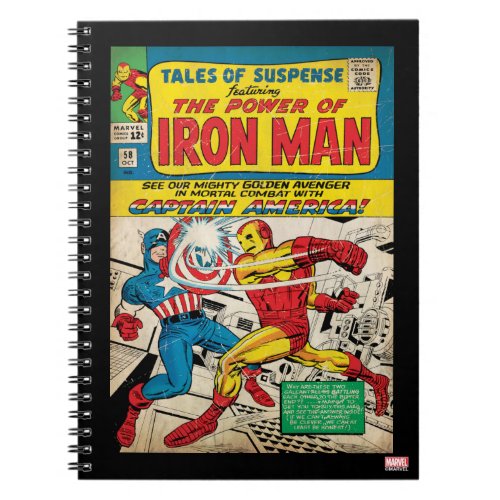 Iron Man Comic 58 Notebook