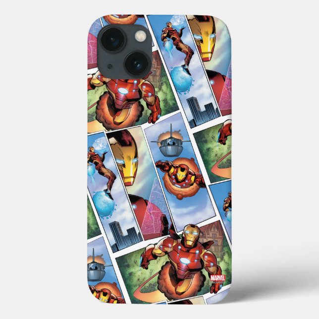 Iron Man Comic Panels Case-Mate iPhone Case (Back)