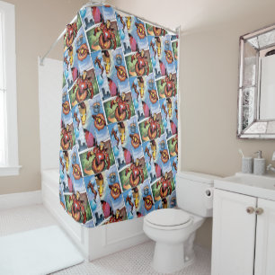 Iron Man Comic Panels Shower Curtain