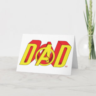 Iron Man Dad Card