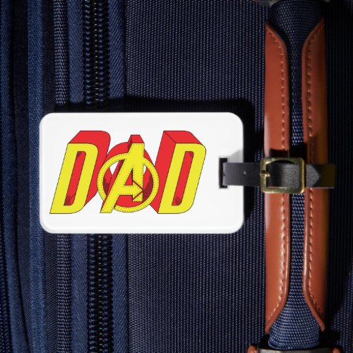 Iron Man Dad Luggage Tag