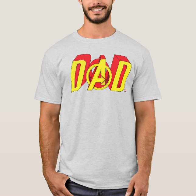 Iron Man Dad T-Shirt (Front)