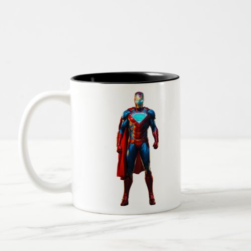 Iron Man _ Elemental Heroics Apparel Two_Tone Coffee Mug
