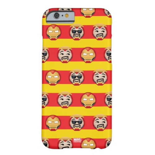 Iron Man Emoji Stripe Pattern Barely There iPhone 6 Case