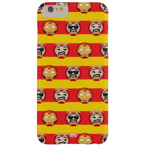 Iron Man Emoji Stripe Pattern Barely There iPhone 6 Plus Case