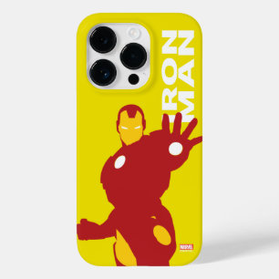 Iron Man Flat Color Character Art Case-Mate iPhone 14 Pro Case