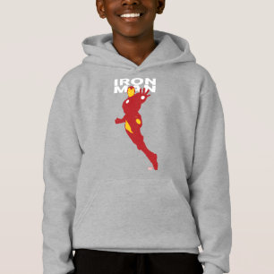 Iron Man Flat Color Character Art Hoodie