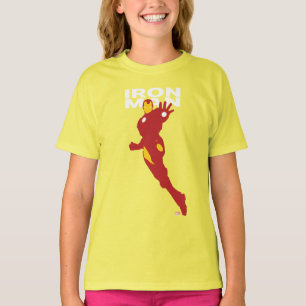 Iron Man Flat Color Character Art T-Shirt
