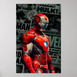 Iron Man Heroic Armor Poster