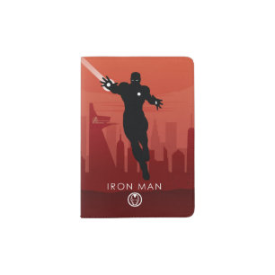 Iron Man Heroic Silhouette Passport Holder