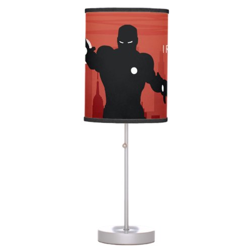Iron Man Heroic Silhouette Table Lamp