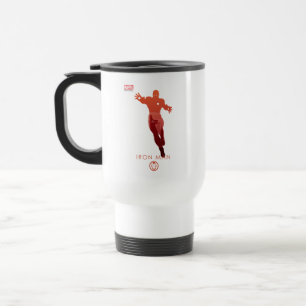 Iron Man Heroic Silhouette Travel Mug