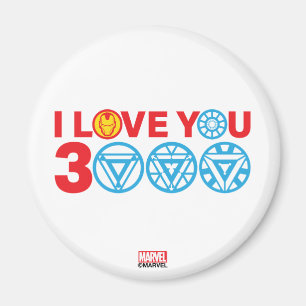 Iron Man I Love You 3000 Magnet