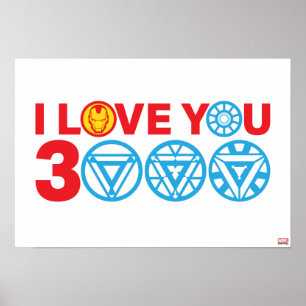 Iron Man I Love You 3000 Poster