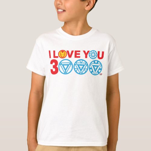 Iron Man  I Love You 3000 T_Shirt