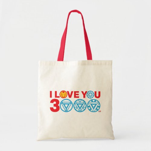 Iron Man  I Love You 3000 Tote Bag