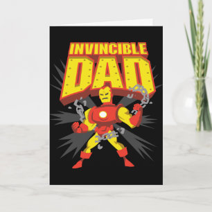 Iron Man Invincible Dad Card