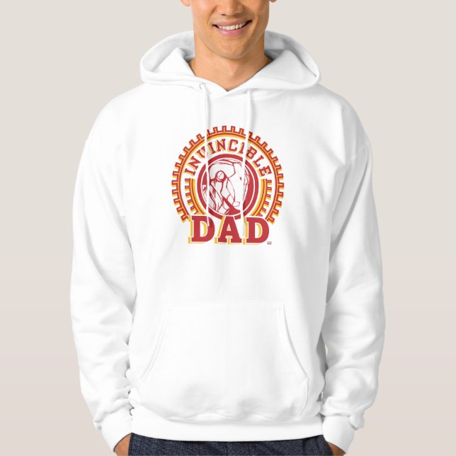 Iron Man | Invincible Dad Logo Hoodie (Front)