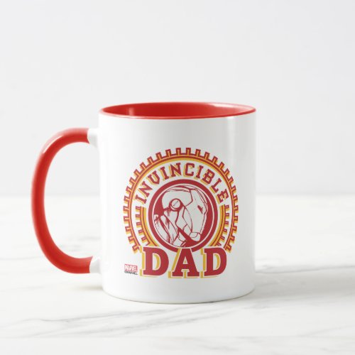 Iron Man  Invincible Dad Logo Mug