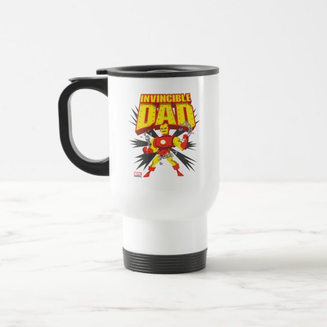 Iron Man | Invincible Dad Travel Mug (Left)