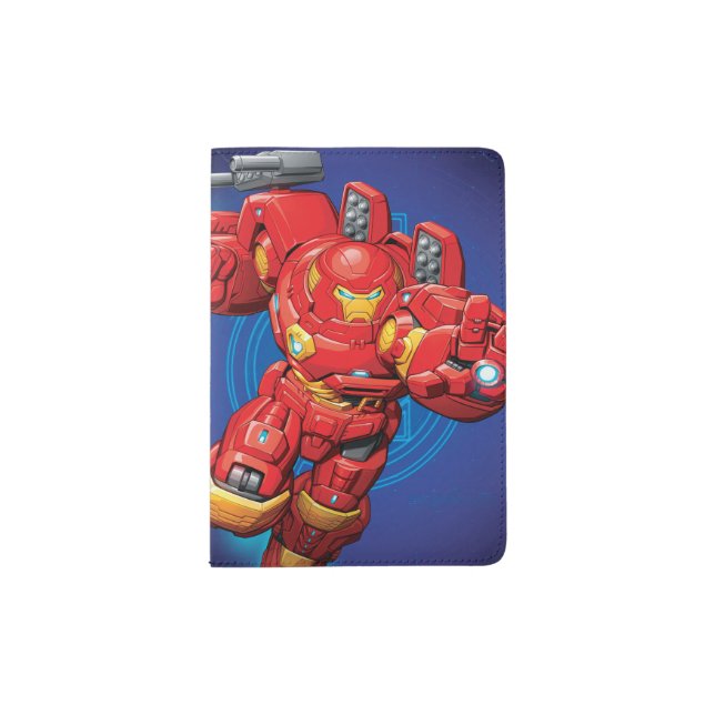 Iron Man Mech Suit Passport Holder (Front)