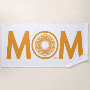 Iron Man Mom Beach Towel