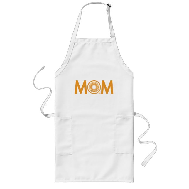 Iron Man Mom Long Apron (Front)