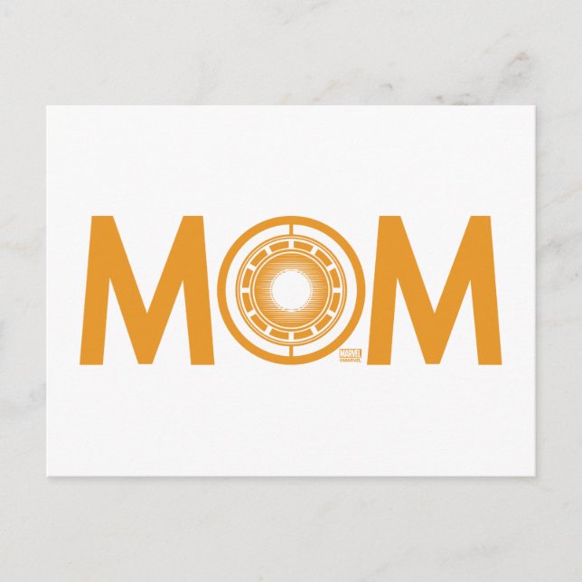 Iron Man Mom Postcard (Front)