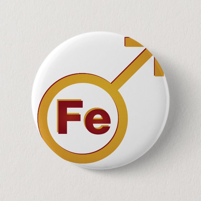Iron Man Pinback Button (Front)