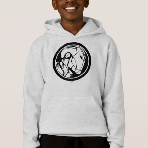 Iron Man Profile Logo Hoodie