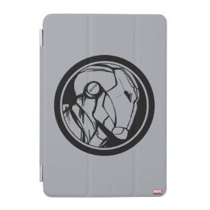 Iron Man Profile Logo iPad Mini Cover