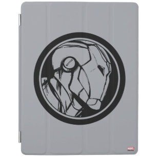 Iron Man Profile Logo iPad Smart Cover