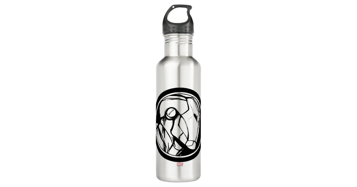 IRON FLASK Water Bottle 22 Oz Stainless Steel Ocean Art (Water Pattern)