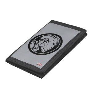 Iron Man Profile Logo Trifold Wallet
