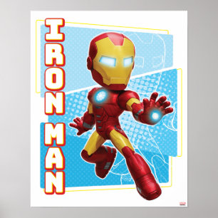 Iron Man Repulsor Gauntlet Poster