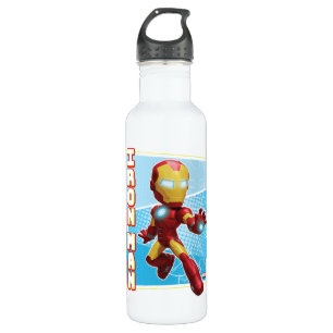 Iron Man Repulsor Gauntlet Stainless Steel Water Bottle